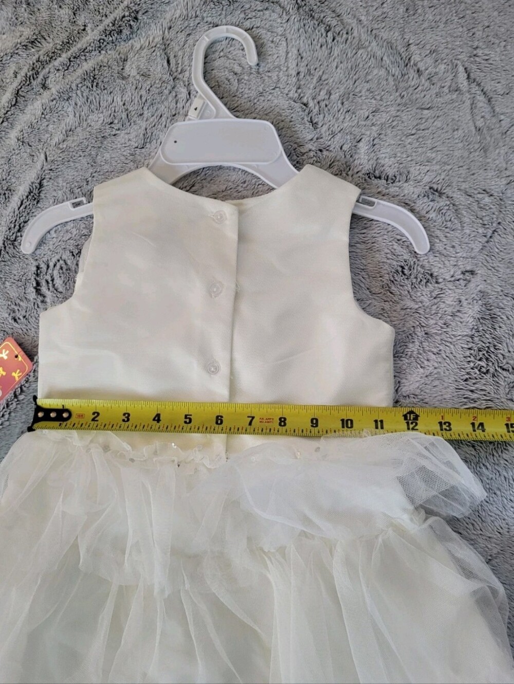 Btween Girls Size 4 Sleeveless Tulle Sequin Spring Summer Fall Flower Girl Dress - Picture 10 of 14